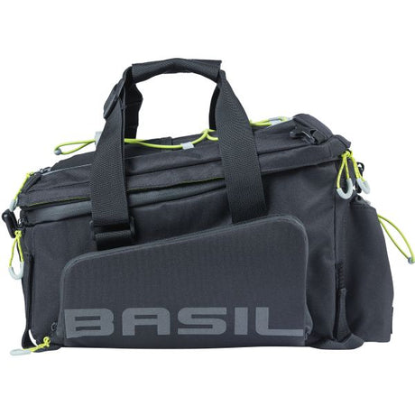 Basil Miles XL Pro Luggage Mense Menace - Adapterplates Sporty - Black Lime - 9-36L - Mik RT
