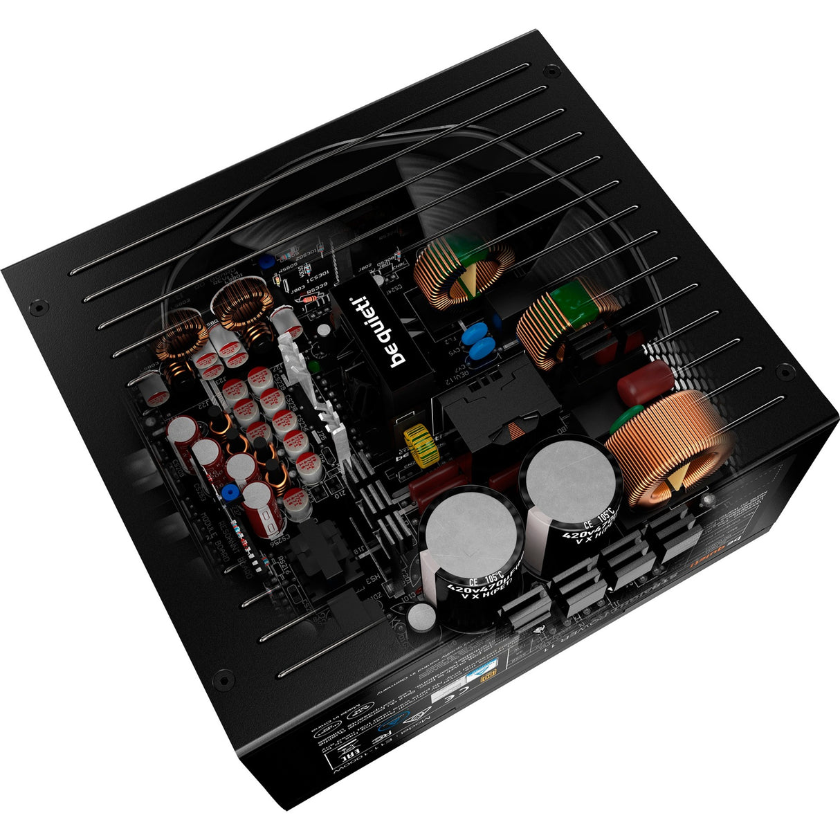 Soyez silencieux! Droit 11 1000W