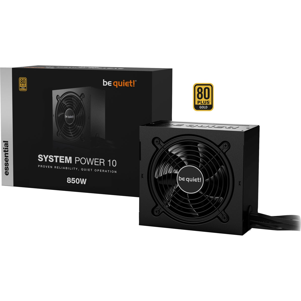 Soyez silencieux! Système 10 850W