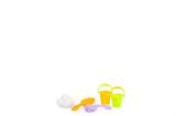 Jouets de plage table de sable et d'eau compacte avec accessoires, 21 pièces