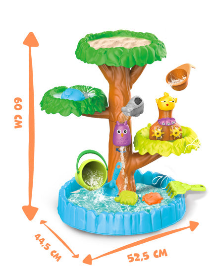 Jouets de plage de sable et de nappe phréatique avec accessoires 16 pièces