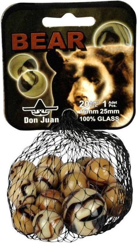 Billes ours Adic 20 billes + 1 grosse bille