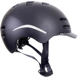 Casque de vélo Edge Urban e-bike pedelec moyen (54-58 cm) - noir - marque de qualité nta 8776 (cyclomoteur speed pedelec)