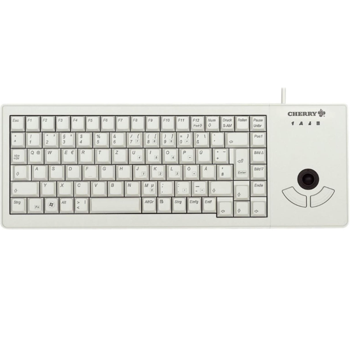 Clavier filaire - cerise