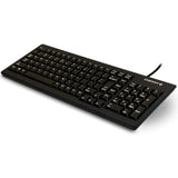 Clavier filaire Abi - cerise