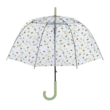 Parapluie design Esschert transparent avec imprimé abeille Ø83 cm