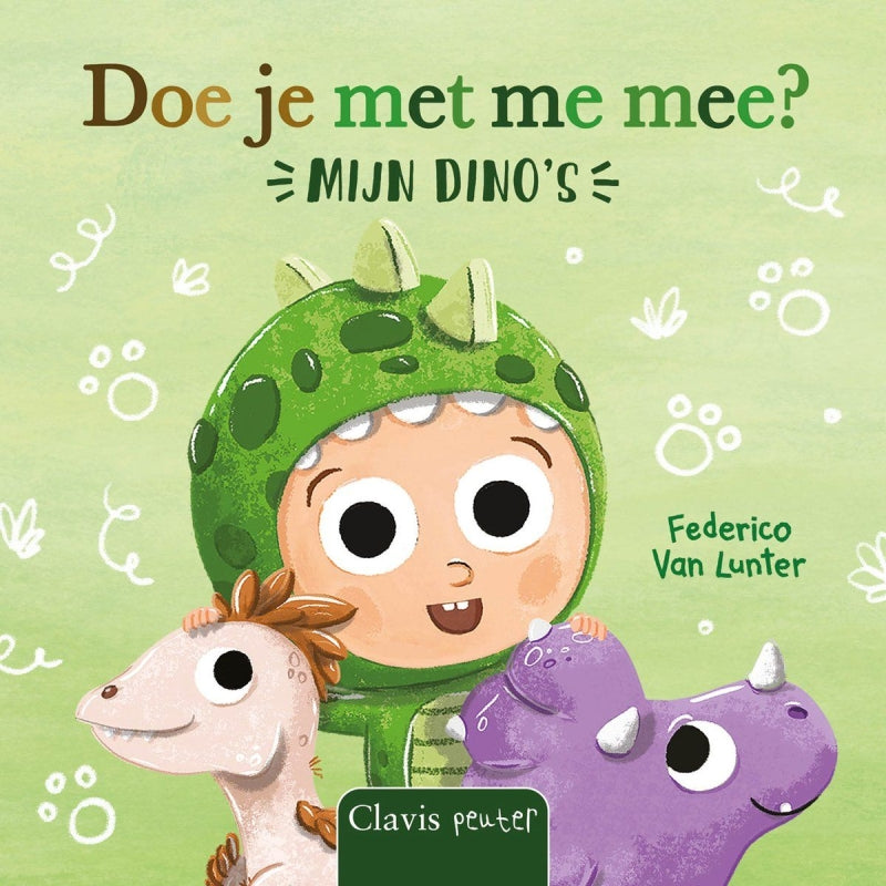 Bête Clavis. veux-tu me rejoindre ? mes dinosaures