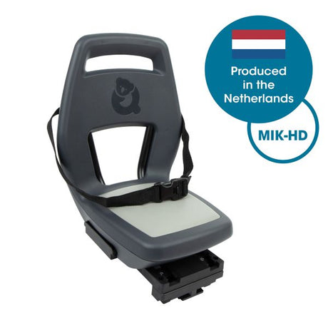 Qibbel siège arrière junior 6+ mik-hd porte-bagages gris