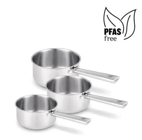 Beka Cicla set de casseroles 3 pièces 16-18-20cm acier inoxydable