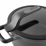 Berghoff gem sauteerpan 2 handvaten met deksel stay cool grijs ø28cm