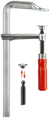 Collier de serrage tout acier Bessey gz 500 120 - gz50