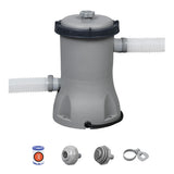 Pompe de filtre de cartride Bestway 2,0 m³ U 12V Gray