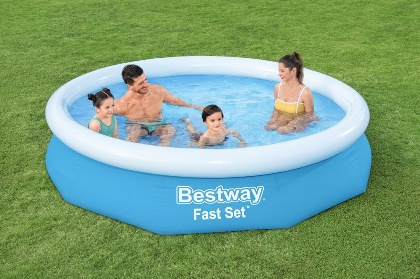 Kit rapide de piscine gonflable Bestway avec pompe autour de 305-s