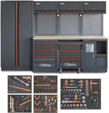 Mobilier d'atelier beta c45pro plateau en bois
