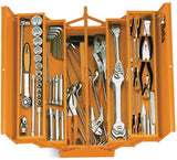 Boîte à outils pliante Beta, cinq parties, tôle d'acier c20 - 021200001
