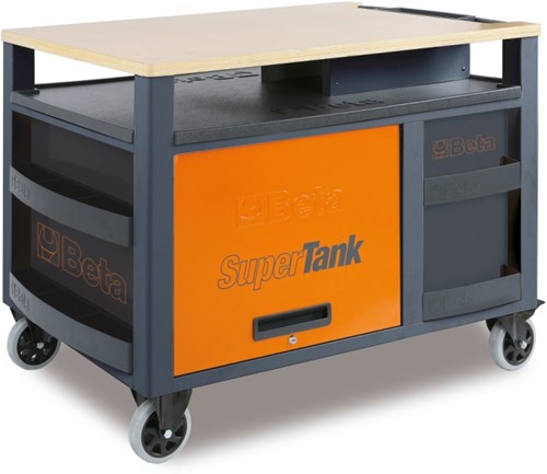 Etabli Beta rsc28-r-supertank avec 10 tiroirs - 028003003