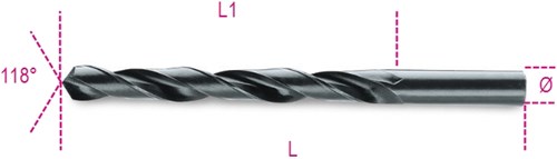 Beta Metal Spiral Drill HSS 1,5 mm