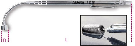 Aimant télescopique Beta à tête flexible 1712tf - 017120600