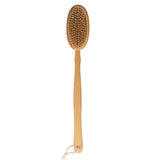 Brosse de bain amusante en bois pur