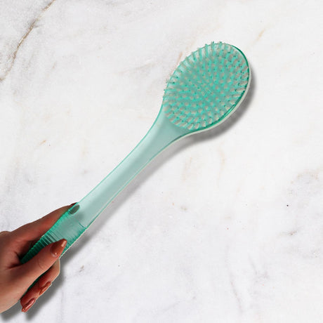 Brosse de bain Bath Fun givrée 3 couleurs assorties