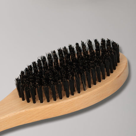 Brosse de bain amusante en poils de bois