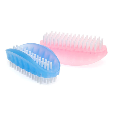 Brosse à ongles amusante pour le bain, assortie, givrée
