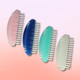 Brosse à ongles amusante pour le bain, assortie, givrée