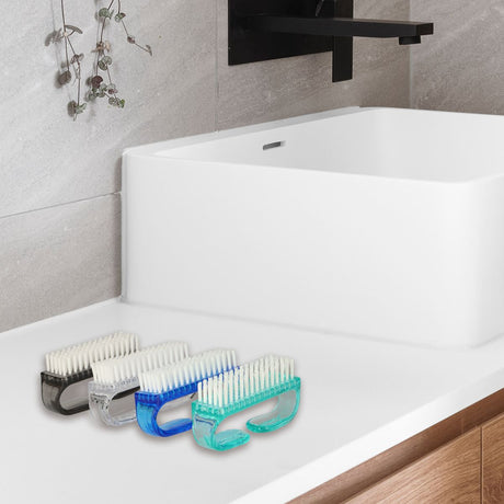 Manche de brosse à ongles amusant pour le bain, assorti