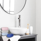 Boîte à savon pour le bain givrée assortie