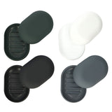 Boîte à savon ludique pour le bain soft-touch assortie