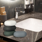 Boîte à savon ludique pour le bain soft-touch assortie