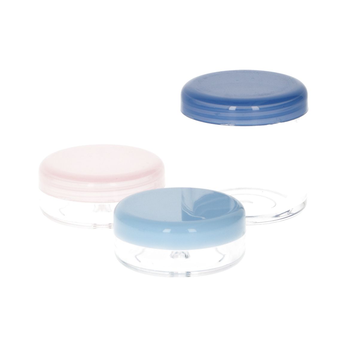 Coffret de voyage amusant pour le bain, 3 pots de crème