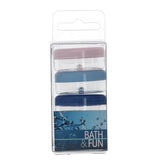 Coffret de voyage amusant pour le bain, 3 pots de crème