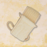 Bande de massage en sisal pour le bain