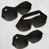 Masque de sommeil amusant pour le bain 3D confort noir
