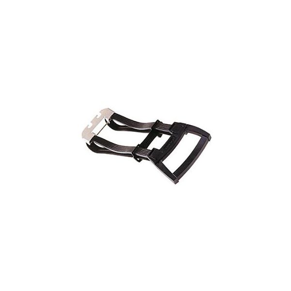 Bibia Stelbinder ergo avec plaque en aluminium noir