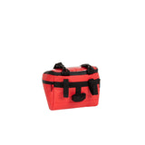 Sacoche de guidon Bike carbone hydrofuge avec bandoulière 5l rouge