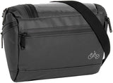 Sacoche de guidon Bike carbone hydrofuge avec bandoulière 5l noir