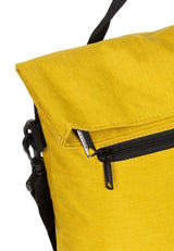 Sacoche de guidon Bike drops avec bandoulière nylon 6l jaune