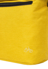 Sacoche de guidon Bike drops avec bandoulière nylon 6l jaune
