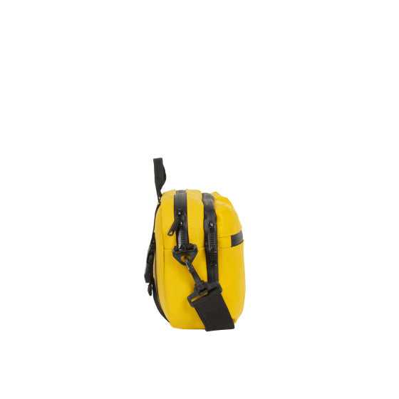 Sacoche de guidon Bike Splash hydrofuge avec bandoulière 3l jaune