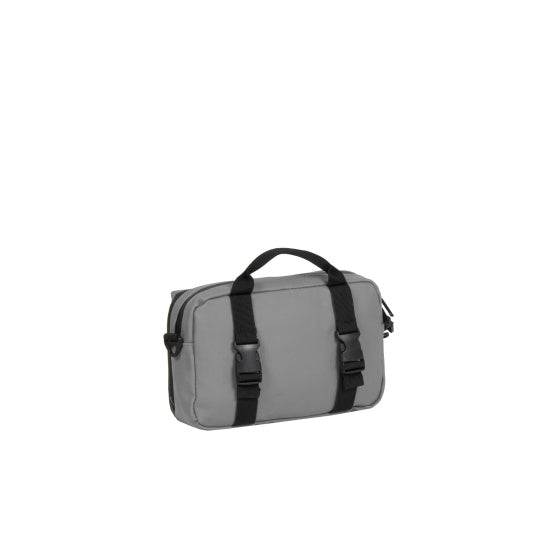 Sacoche de guidon Bike Splash hydrofuge avec bandoulière 3l gris