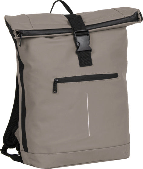 Bike splash sac à dos vélo hydrofuge 8l taupe