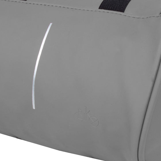 Sacoche de guidon Bike Splash hydrofuge avec bandoulière 3l gris