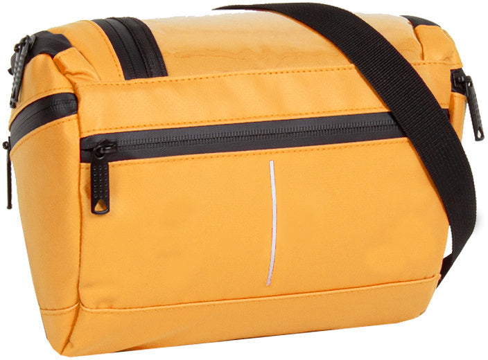 Sacoche de guidon Bike Splash hydrofuge avec bandoulière 5l jaune