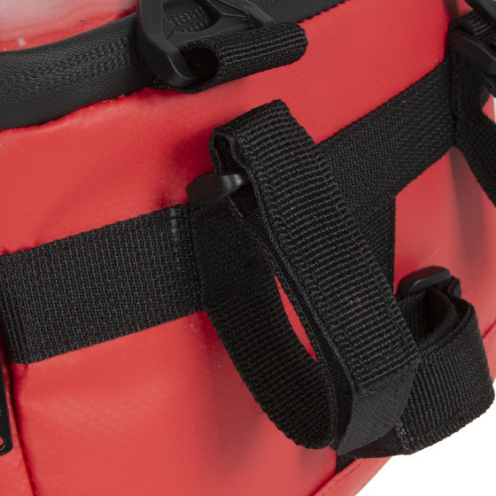Sacoche de guidon Bike Splash hydrofuge avec bandoulière 5l rouge