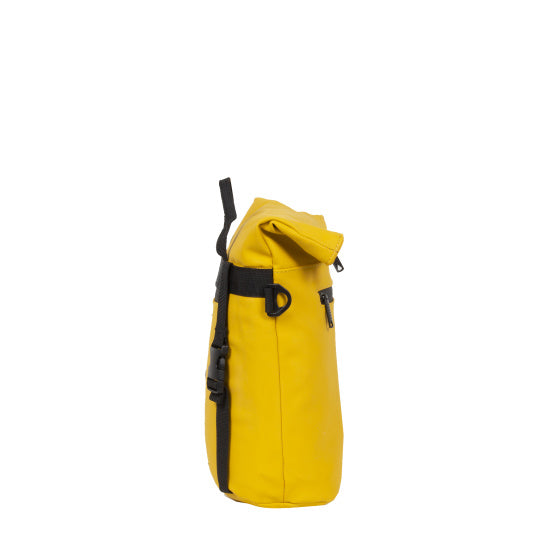 Sacoche de guidon Bike Splash hydrofuge avec bandoulière 6l jaune