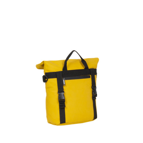 Sacoche de guidon Bike Splash hydrofuge avec bandoulière 6l jaune