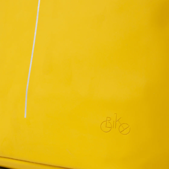 Sacoche de guidon Bike Splash hydrofuge avec bandoulière 6l jaune