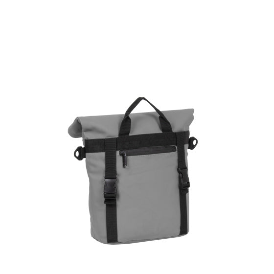 Sacoche de guidon déperlante Bike Splash avec bandoulière 6l gris